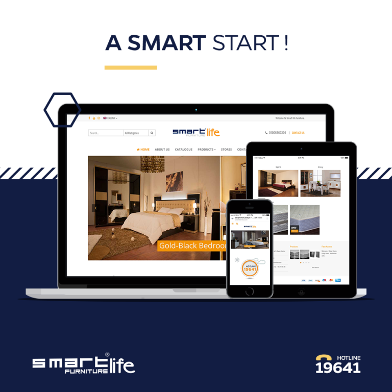 Smart Furniture – Furniture Store web Design In Egypt