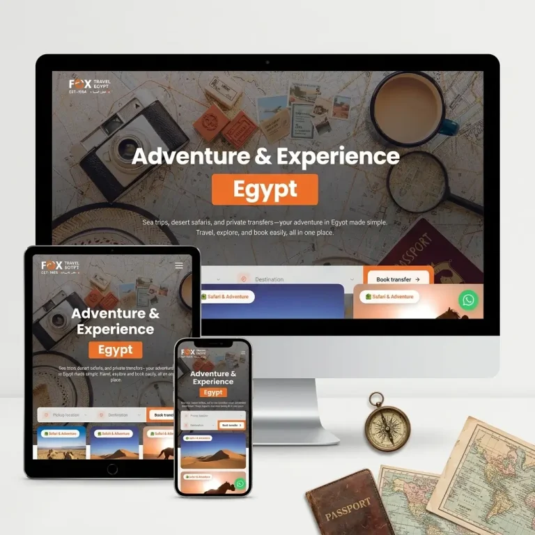 Foxtravel Egypt- Tour Company Branding